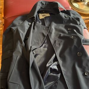 Burberry Midnight Blue Trench Coat
